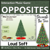 Christmas Music Dynamics Loud and Soft Interactive Music G