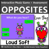 Valentine's Day Music Dynamics Loud and Soft Interactive M