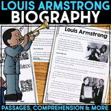 Louis Armstrong Black History Month Biography Project Grap