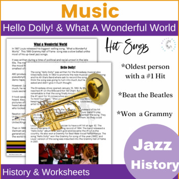 Louis Armstrong  Biography, Facts, What a Wonderful World