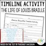 Louis Braille Timeline Activity
