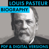 Louis Pasteur Biography Research Organizer, Pasteur Biogra