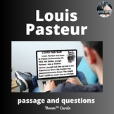 Louis Pasteur Passage and Comprehension Boom™ Cards-digital