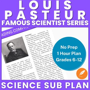 Preview of Louis Pasteur: Microbiology Pasteurization Germ Theory Vaccination Activities++