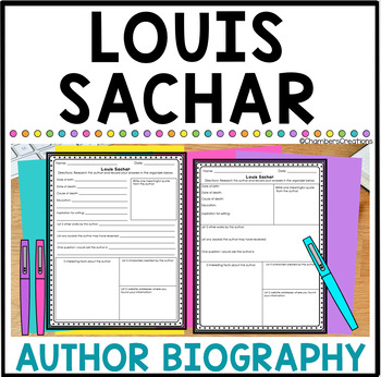 An Author Study for Third Grade: Sideways Stories by Louis Sachar