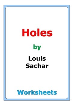 Holes - Class Set: 9781609330217: Louis Sachar - Learning Links