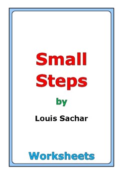 Louis Sachar Small Steps worksheets