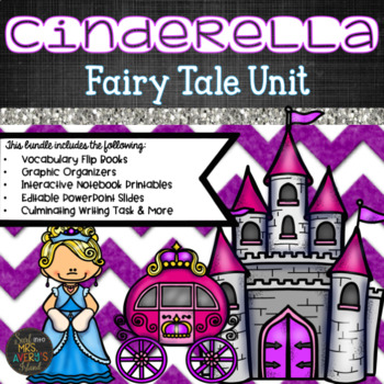 Preview of Louisiana Guidebooks 2.0 Fairy Tale Unit:  Cinderella Bundle