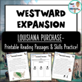 Louisiana Purchase Close Reading: an introduction to Westw