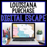 Louisiana Purchase DIGITAL ESCAPE ROOM for Google Drive® |