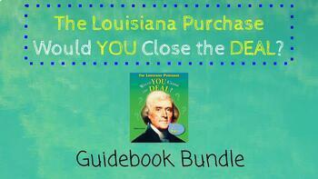 Preview of Louisiana Purchase Guidebook Unit Bundle