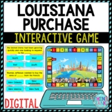 Louisiana Purchase Review Game Board | Digital | Google Sl