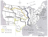 Louisiana Purchase (U.S. 1803-07) Map Assignment (Blank Ma