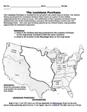Louisiana Purchase and Lewis and Clark Handout