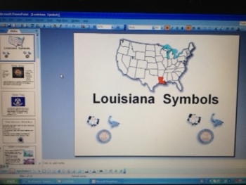 Preview of Louisiana State Symbols PowerPoint - Louisiana Standards Unit 1 Topic 3