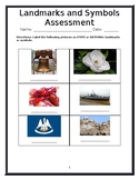 Louisiana Symbols and Landmarks Assessment-- LEAP PREP!!  