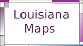 Louisiana Types of Maps Powerpoint