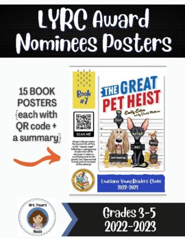 Preview of Louisiana Young Readers' Choice Award - Nominee Posters