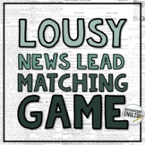 Lousy News Lead Memory Game