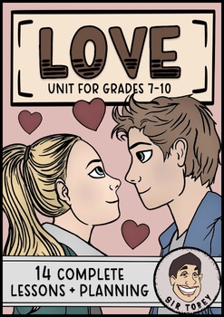 Preview of Love - 14 complete lessons for grades 7,8,9,10