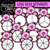 Love Bear Spinners {Creative Clips Digital Clipart}