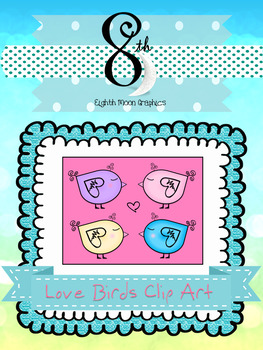 Preview of Love Birds Clip Art