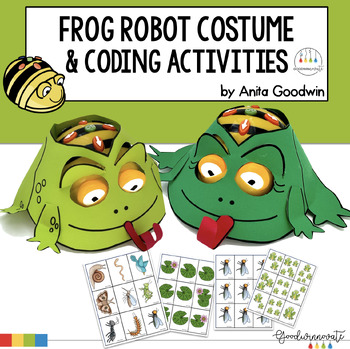 Preview of Frog Costume and Coding Activities