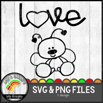 Download Love Bug Svg Image By Amy And Sarah S Svg Designs Tpt