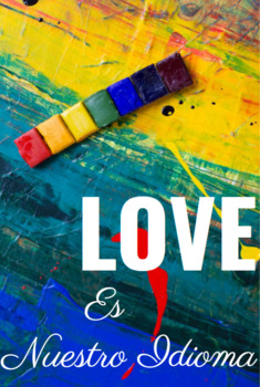 Preview of Love Es Nuestro Idioma • Authentic Spanish Song, Article, & Video • Worksheet