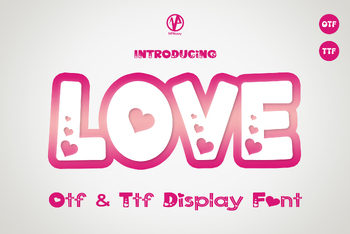 Preview of Love Font