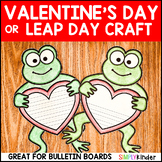 Love Frog Leap Year & Valentine's Day Craft, Bulletin Boar