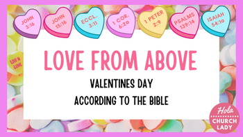 Preview of Love From Above - Valentine's Day According To The Bible For Christian Teachers