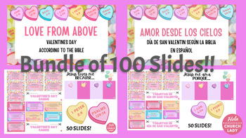 Preview of Love From Above - Valentine's Day Through the Bible in Spanish+English