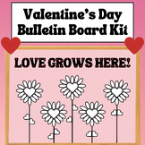 Love Grows Here Bulletin Board Kit, Valentine's Day Bullet