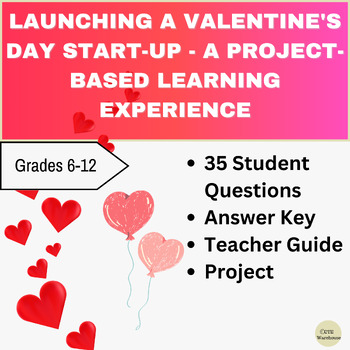 Preview of Love Inc.: Launching a Valentine's Day Start-Up - PBL Project