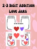 Love Jar: 2-Digit/3-Digit Addition Math Craft