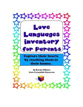 Preview of Love Language Inventory for Parents