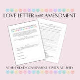 Love Letter to a US Amendment: Government Civics Valentine