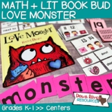 Love Monster Book Bud | Valentines Day Activities | Valent