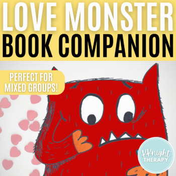Love Monster Book Companion + BONUS Interactive Book and Let's Go Fishing  Game