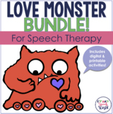 Love Monster Bundle for Speech Therapy