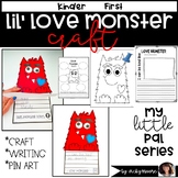 Love Monster Craft | Valentine craft and templates | Love Monster