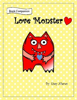 Love Monster Mini Book Companion By Speech N Teach Tpt
