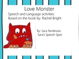 Love Monster: Speech and Language Articulation Activities