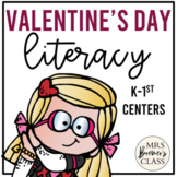 Valentine's Day Centers | Literacy Activities
