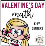 Valentine's Day Centers | Math Activities