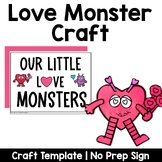 Love Monster Valentines Day Craft