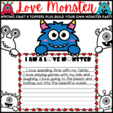 Valentines Day Love Monster Writing Craft