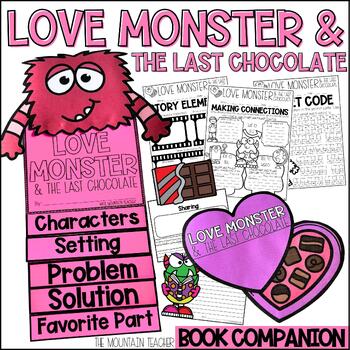 Preview of Love Monster and the Last Chocolate Activities Valentine's Day Read Aloud