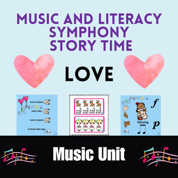 Preview of Love, Music and Literacy, Symphony Storytime,